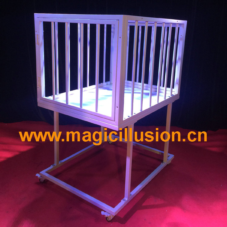 Escape from fire cage stage magic illusion PW-GMG-115