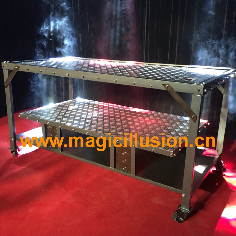 Flat Big Thru steel board stage magic illusion PW-GMG-161