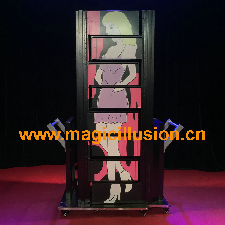 Cutting edge body stage magic illusion PW-GMG-162