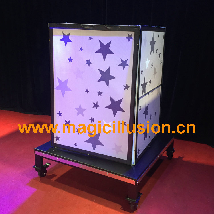 floating box stage magic illusion PW-GMG-289