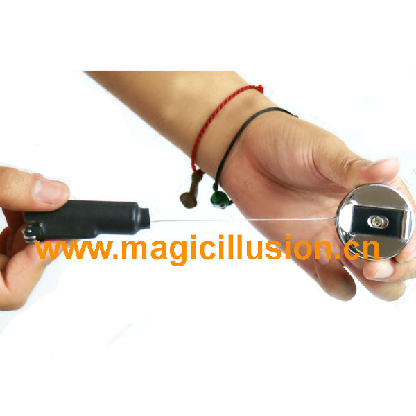 Fire gun with guying magic trick