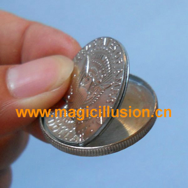 Flying coin Magic