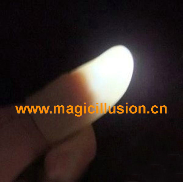 Magic white light up thumb