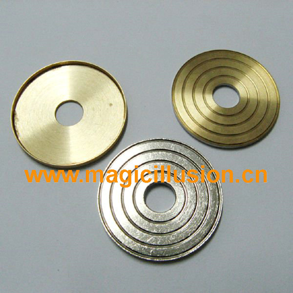 Magic brass coin magic tricks