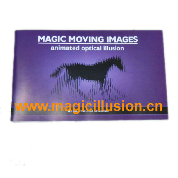 Magic moving images animation optical illusion book