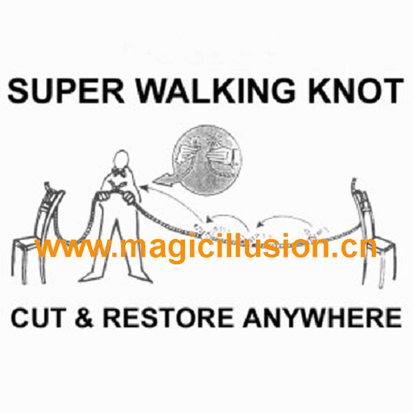 Super Walking Knot magic tricks