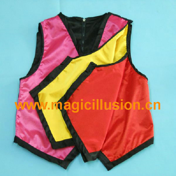 FISM Color Changing WaistCoat (Four Colors) magic tricks