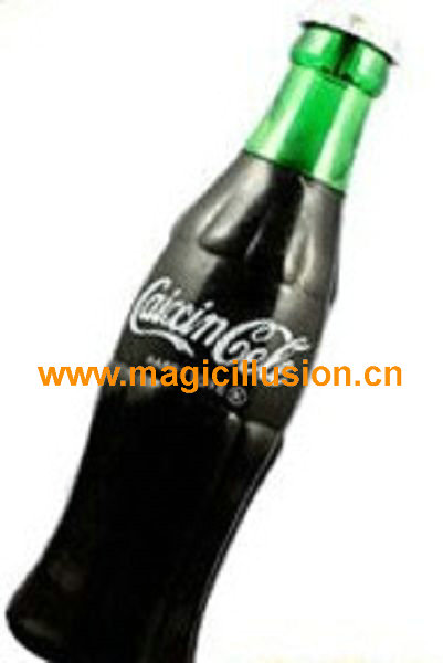 vanishing coke bottle，SOFT COKE Magic Trick Stage Props