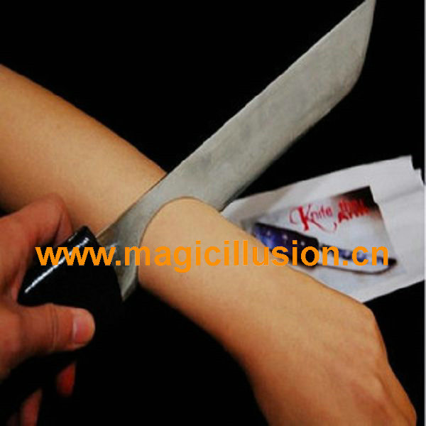 Knife thru arm Magic Trick Stage Props