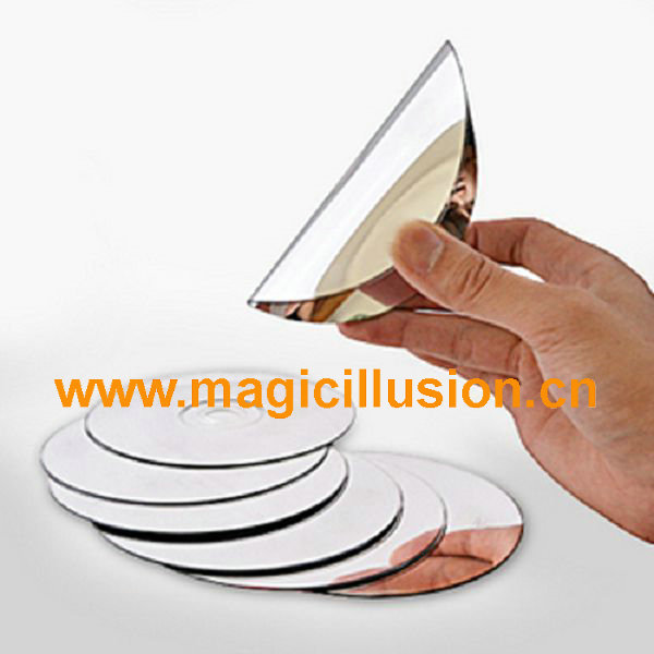 Manipulation Thin CDs ( 10 CDs ,Silver Standard ) Stage Magic Trick