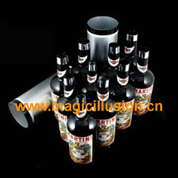 Multiplying MARTINI Bottles SET of 10 Magic Trick