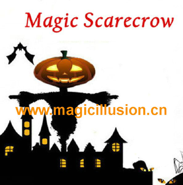 Magic standing scarecrow