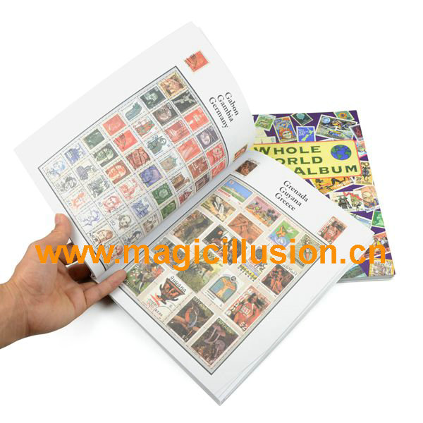 magic book of postage stamps