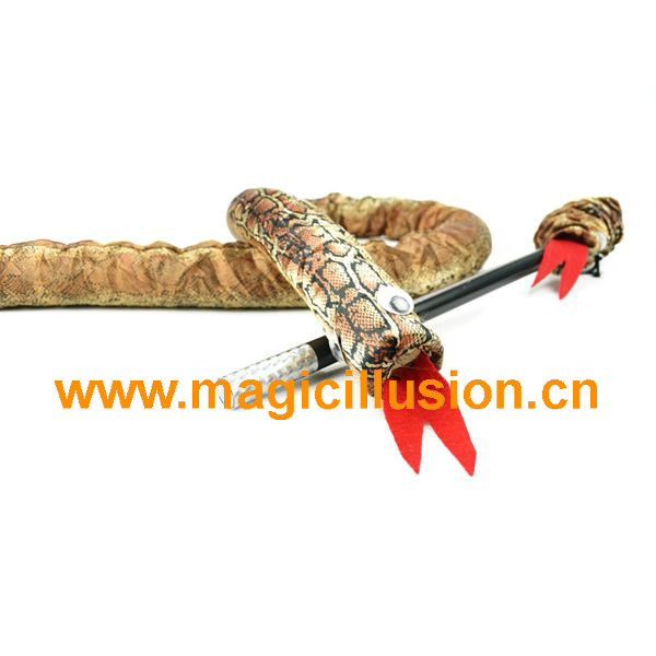 Magic cane to snake