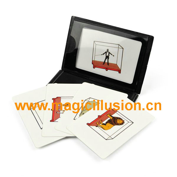 Animal card set Magic Tricks Stage Props