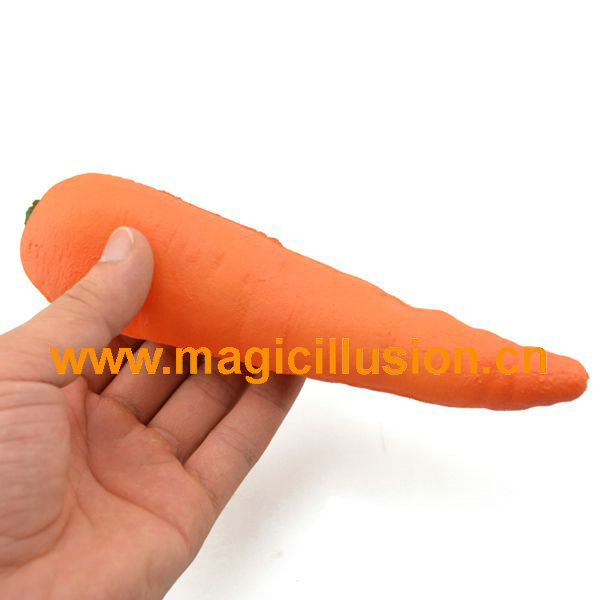 Appearing carrot Magic Tricks Stage Props