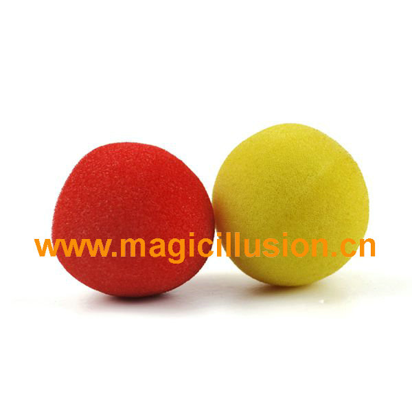 Color changing sponge ball Magic Tricks Stage Props