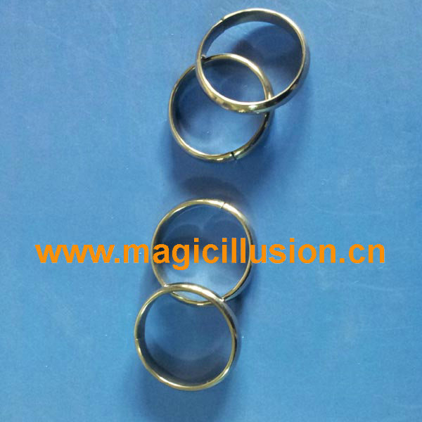 Self Bending ring Magic Tricks Stage Props