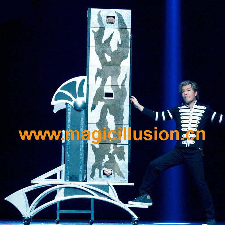 Big Nine parts of body stage magic illusions