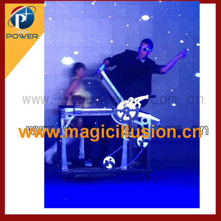 Auto cut body stage magic illusions