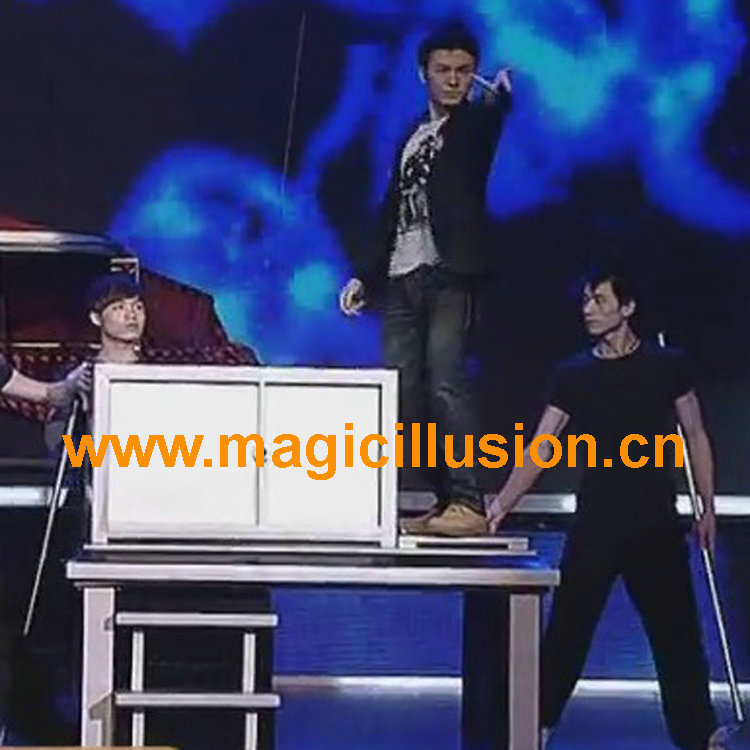 escape from stick box illusion stage magic illusions